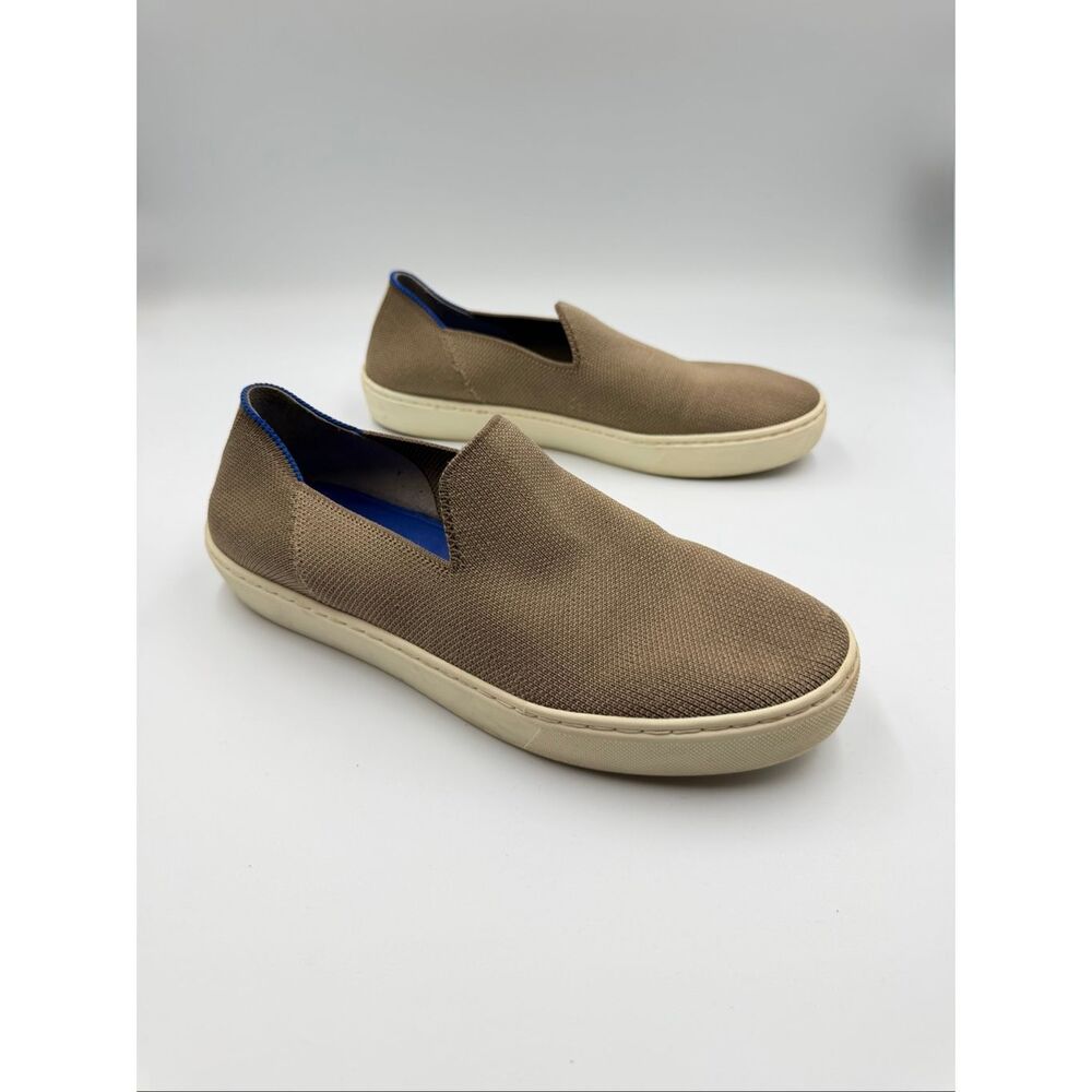 Rothy’s The Sneaker Slip On Taupe Knit Shoes Women’s Size 7.5 Washable Casual - Picture 3 of 12